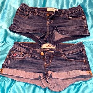 Abercrombie & Fitch and Hollister short shorts